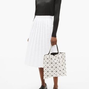 BAO BAO Issey Miyake lucent bag white